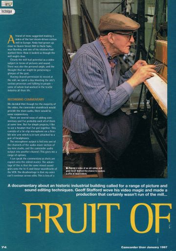 A worker at a loom at Queen Street Mill, Harle Syke